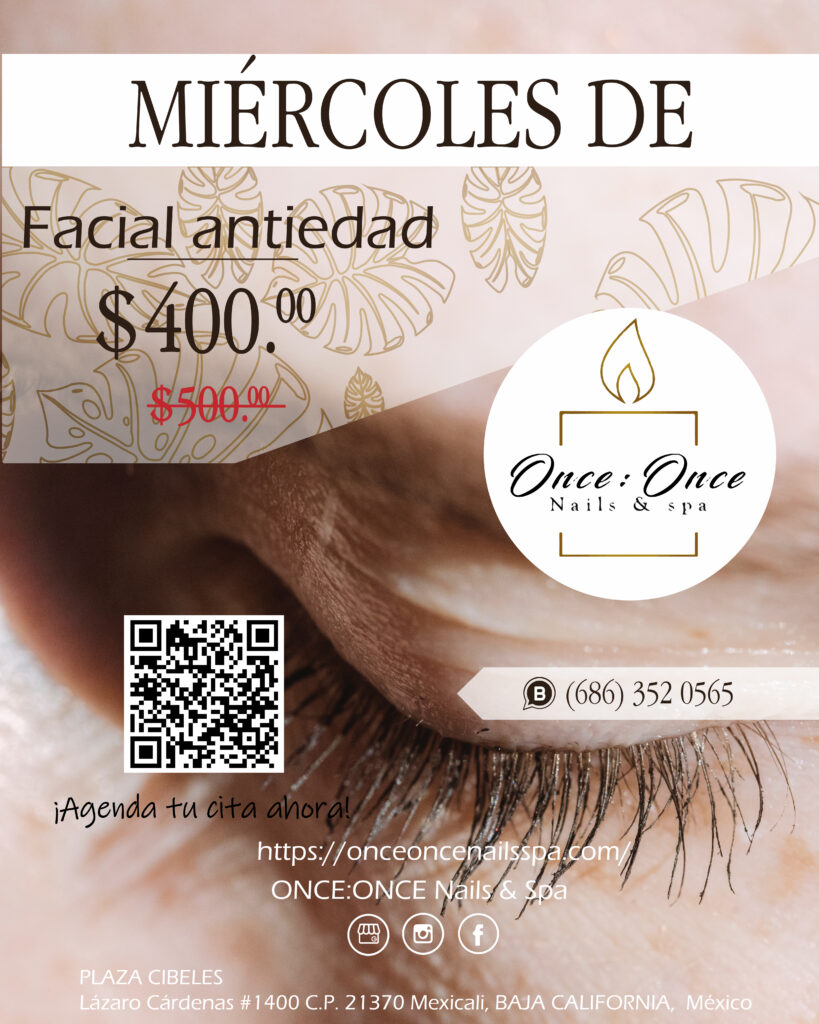 Once Once Nails & Spa - Promoción MIÉRCOLES