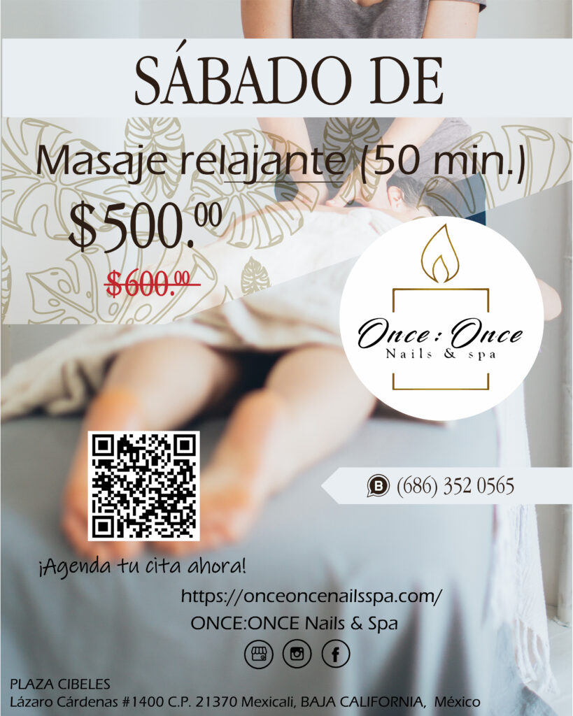 Once Once Nails & Spa - Promoción SÁBADO